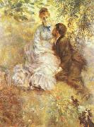 Pierre Renoir Idylle Sweden oil painting artist